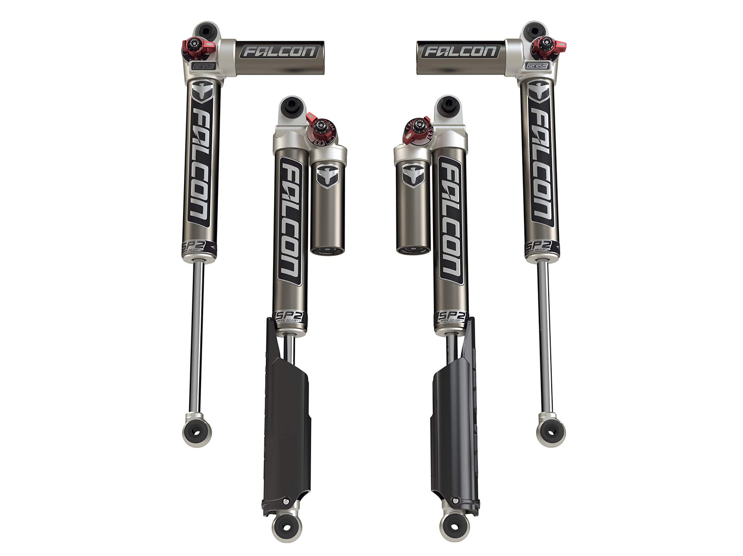 Teraflex テラフレックス Falcon Shock SP2 3.3 Fast Adjust Piggyback shock Kit (2-4.5” Lift) (JL/JT)