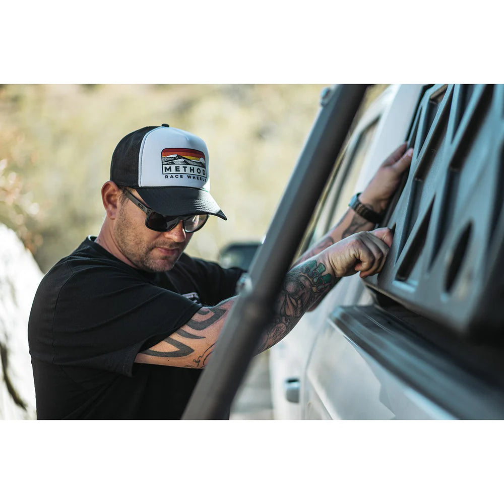 Method Race Wheels Duner Trucker Hat Snapback White Black