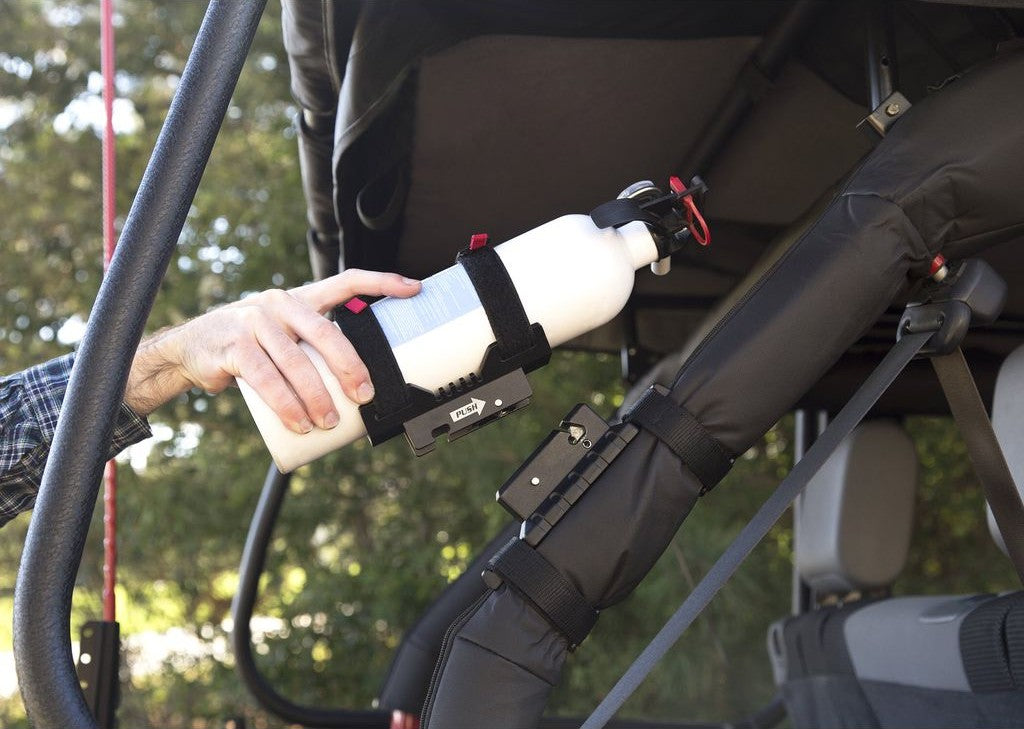 Rugged Ridge ラゲッドリッジ 車載消火器 取付けホルダー Elite Fire Extinguisher Holder