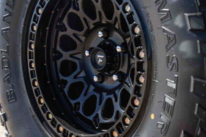 Fittipaldi Off Road FB153B BEADLOCK | SATIN BLACK WITH GLOSS BLACK FORGED RING