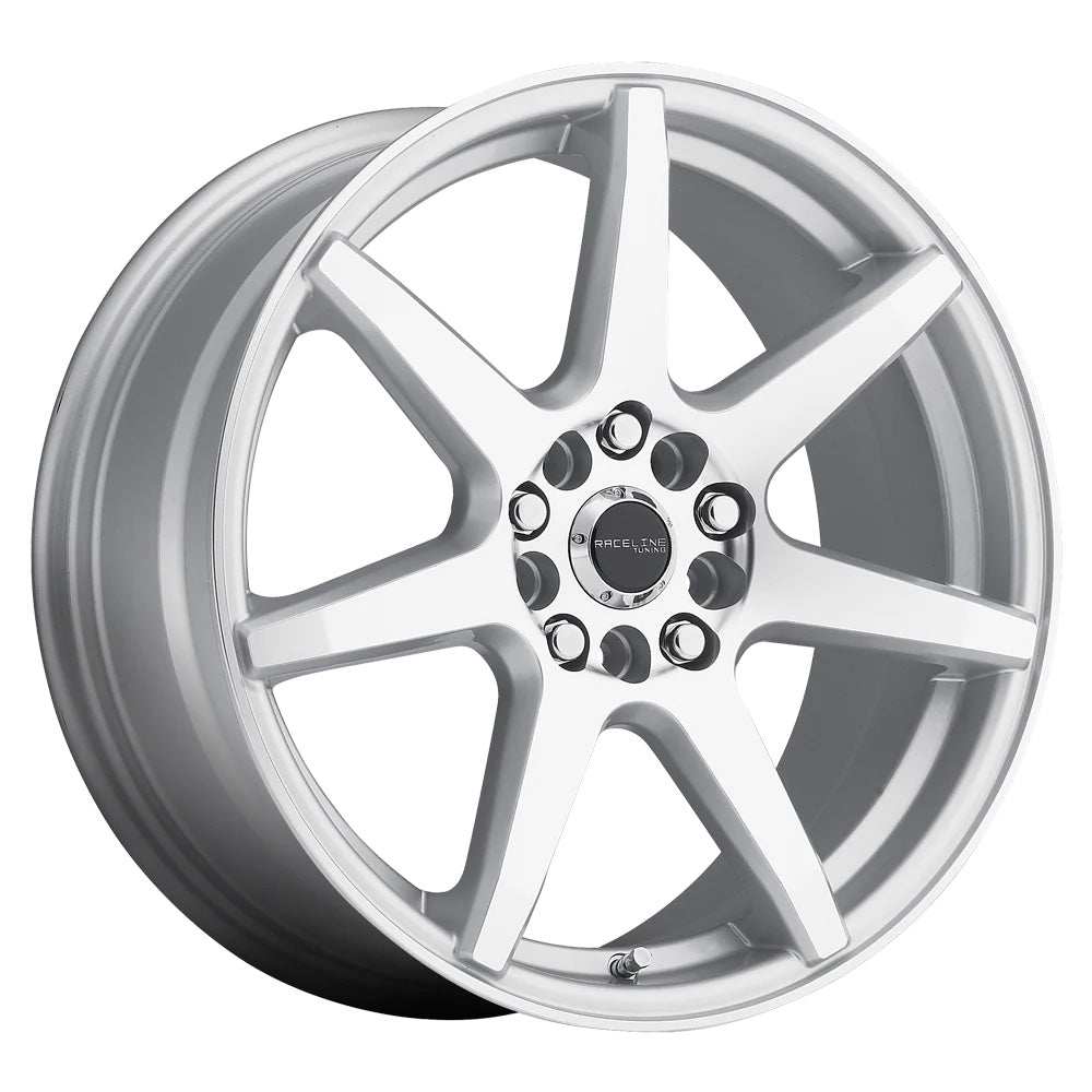 Raceline Wheels レースライン ホイール 131S EVO | Silver w/ Machined face