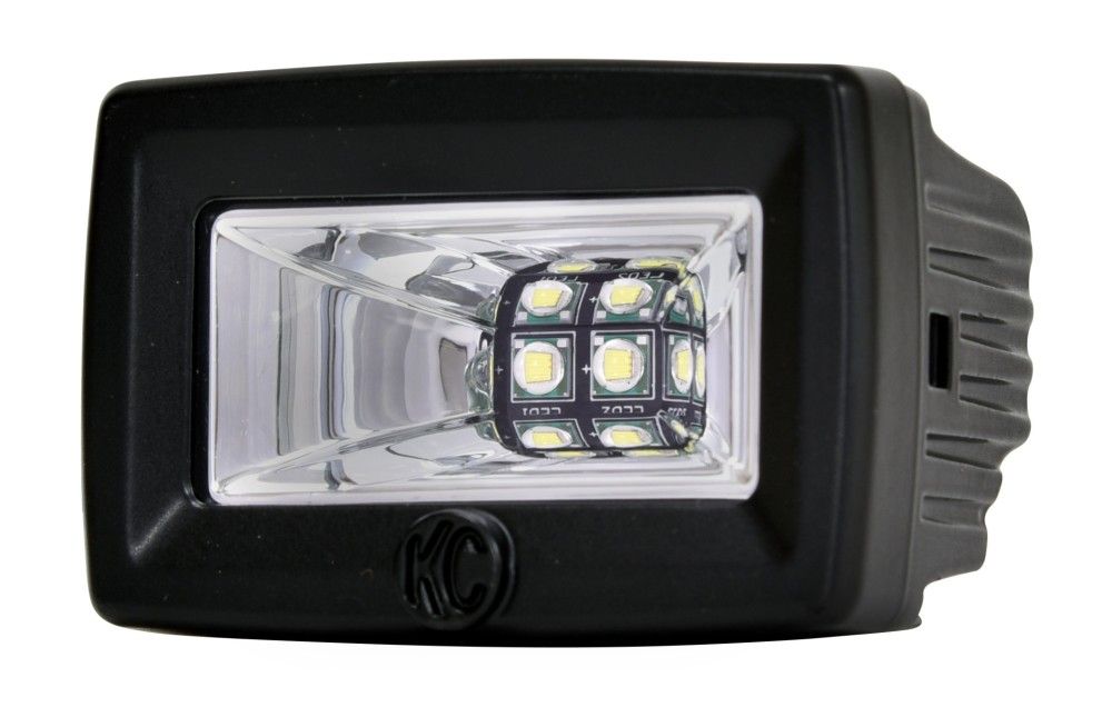 KC HiLiTES KCハイライツ 2インチ Cシリーズ C2 LED シングル 2" C-Series C2 LED - Single Light - 20W Flood Beam