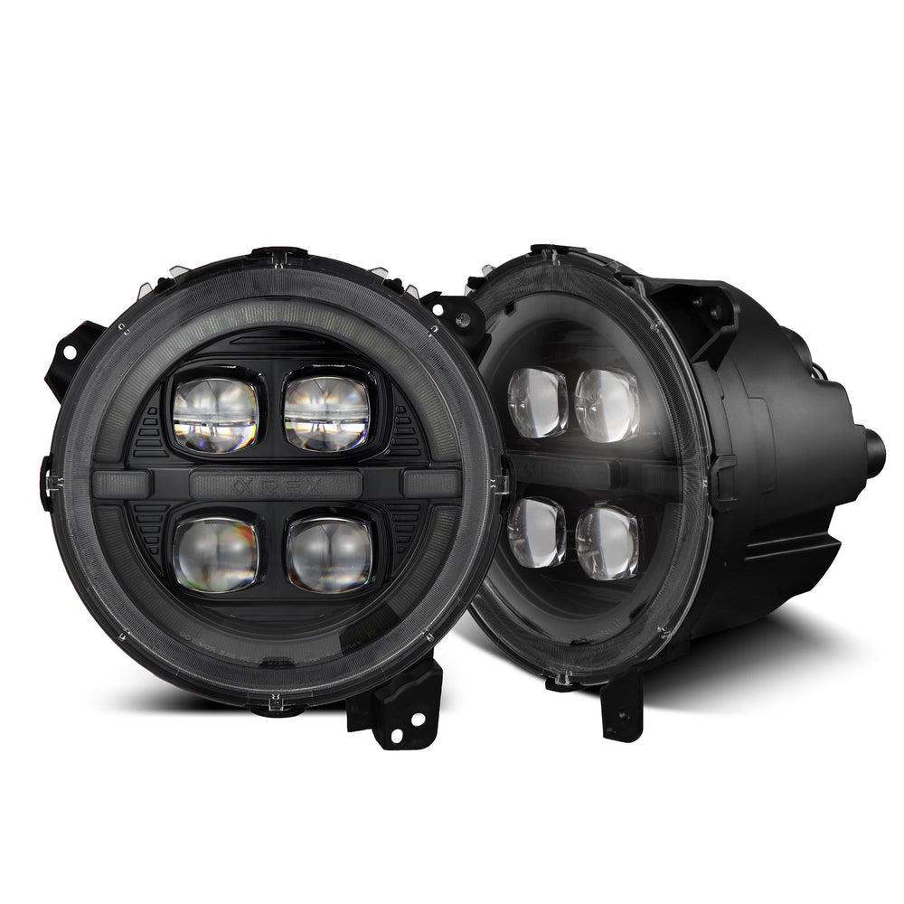 AlphaRex ノバ シリーズ LED プロジェクター ヘッドライト ブラック