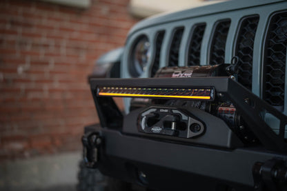 DV8 Offroad 20インチ Halo Elite シングルロウ ライトバー (アクセントライト付き)