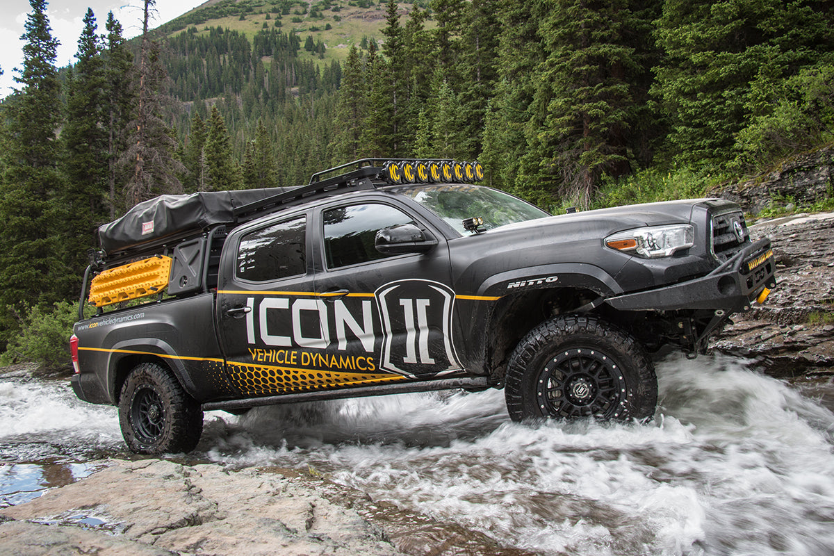 ICON VEHICLE DYNAMICS アイコン ビークル ダイナミクス Alpha | SATIN BLACK/MILLED WINDOWS