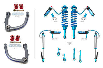 TOTAL CHAOS トータルカオス ランクル250専用 リフトキット フロント&リア 2.5インチ径アジャスタブルKINGショック付