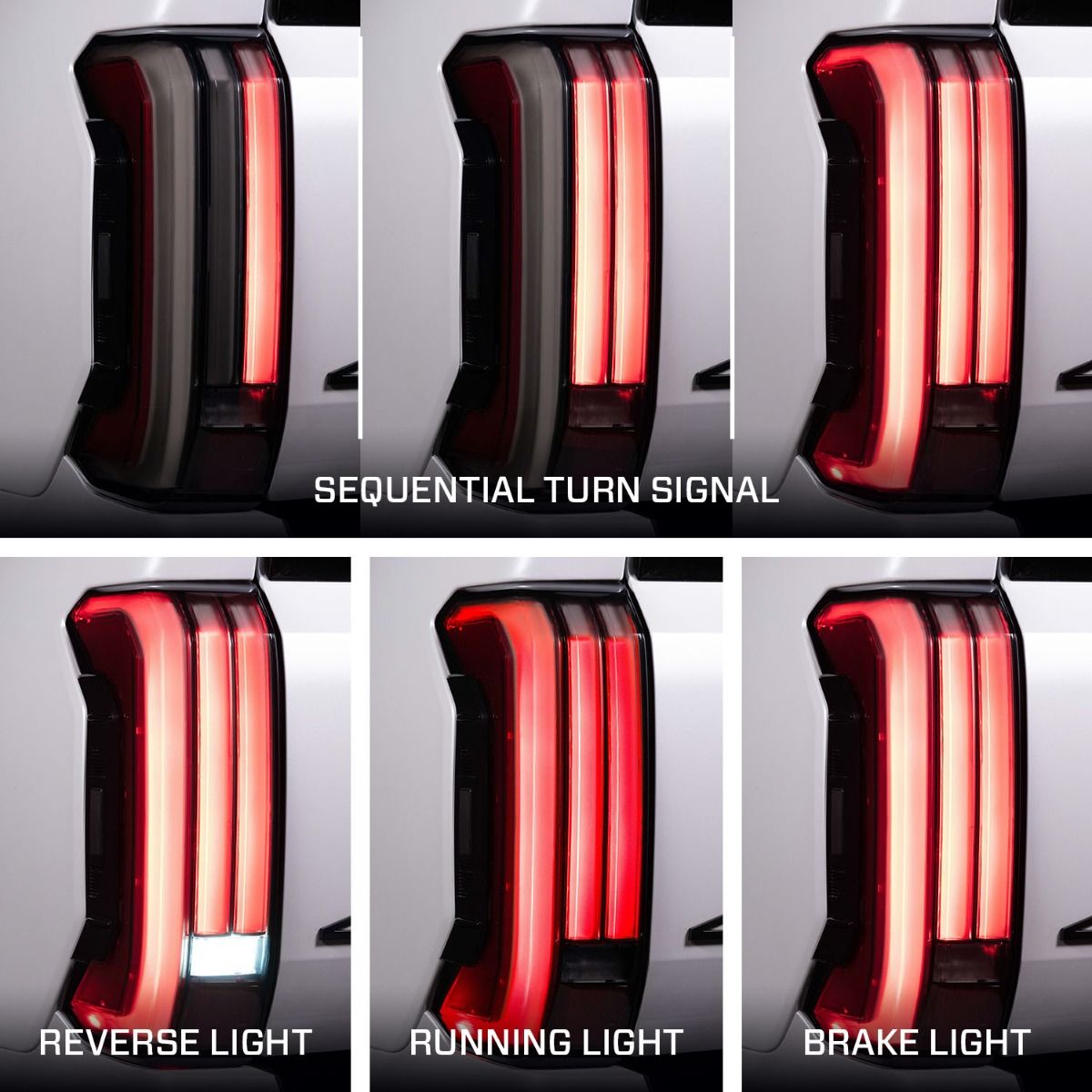 Form Lighting シーケンシャル LED テールライト (3rd タンドラ
