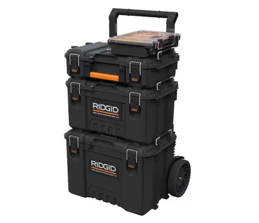 RIDGID Pro Gear 2.0 ローリングツールストレージシステム 5点セット