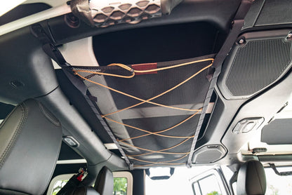 Blue Ridge Overland Gear ルーフメッシュストレージ アティック 収納 (JLラングラー)