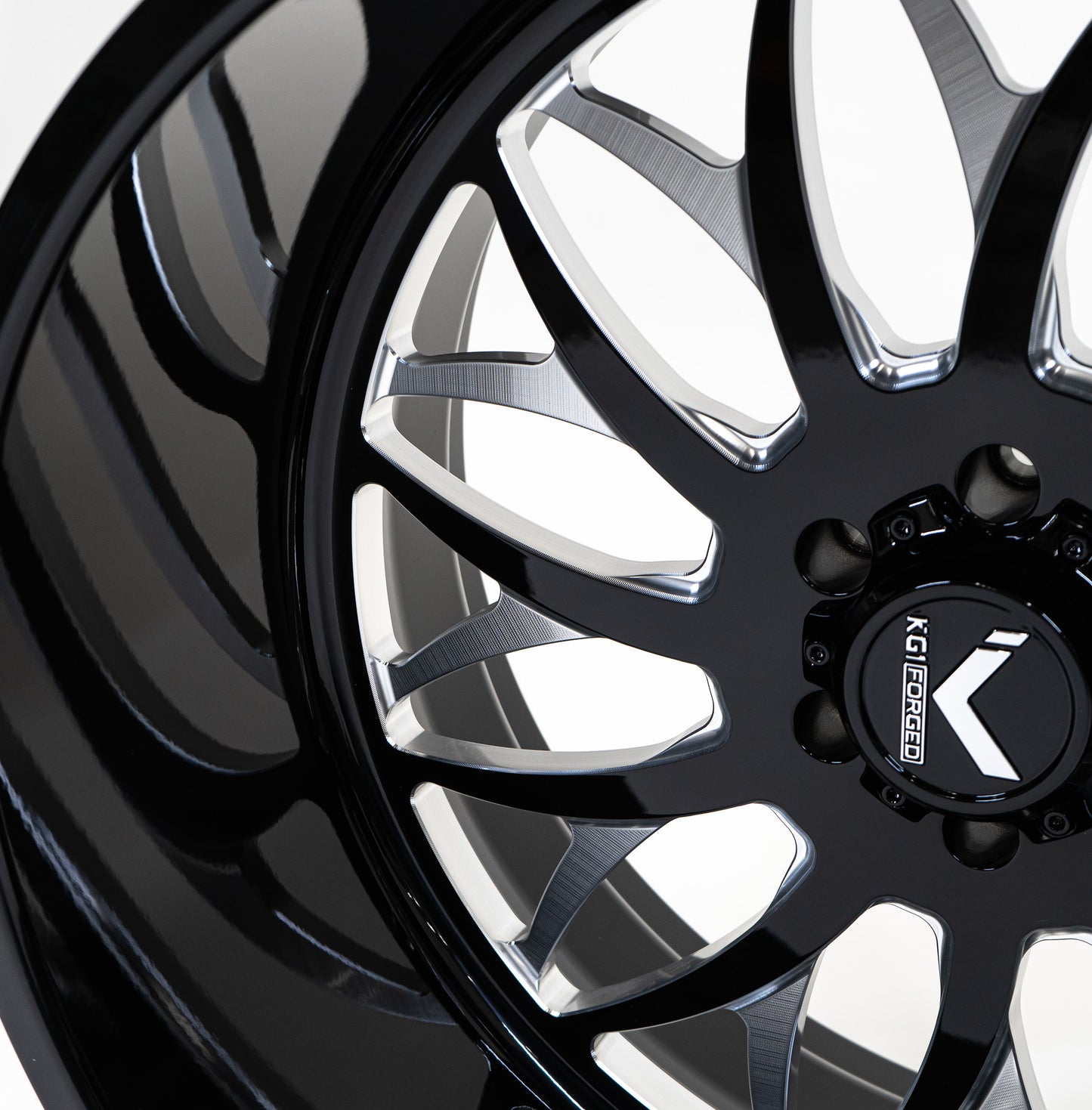 KG1 FORGED ホイール KF022 GALACTIC | GLOSS BLACK MILLED