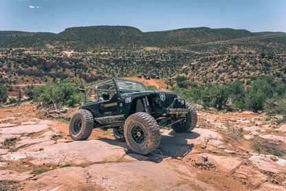 Fittipaldi Off Road FB153B BEADLOCK | SATIN BLACK WITH GLOSS BLACK FORGED RING