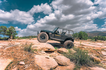 Fittipaldi Off Road FB153B BEADLOCK | SATIN BLACK WITH GLOSS BLACK FORGED RING