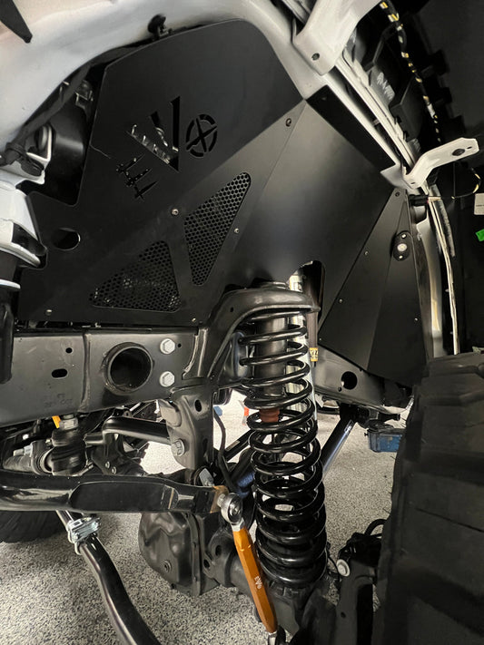 EVO Manufacturing  フロントアルミニウムインナーフェンダー (JL392)