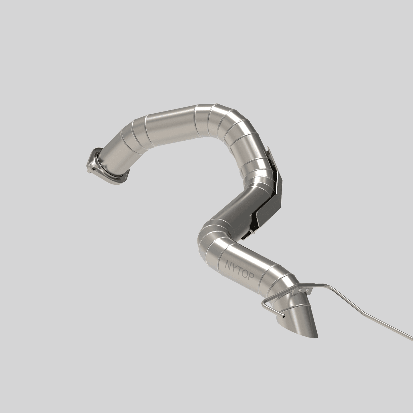 NYTOP Titanium アクスルダンプエキゾースト (ランンクル250/GX550用)