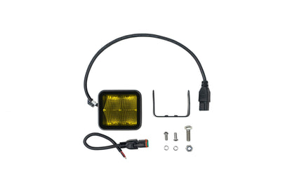 DV8 Offroad 3インチ Eliteシリーズ LED ポッドライト アンバー