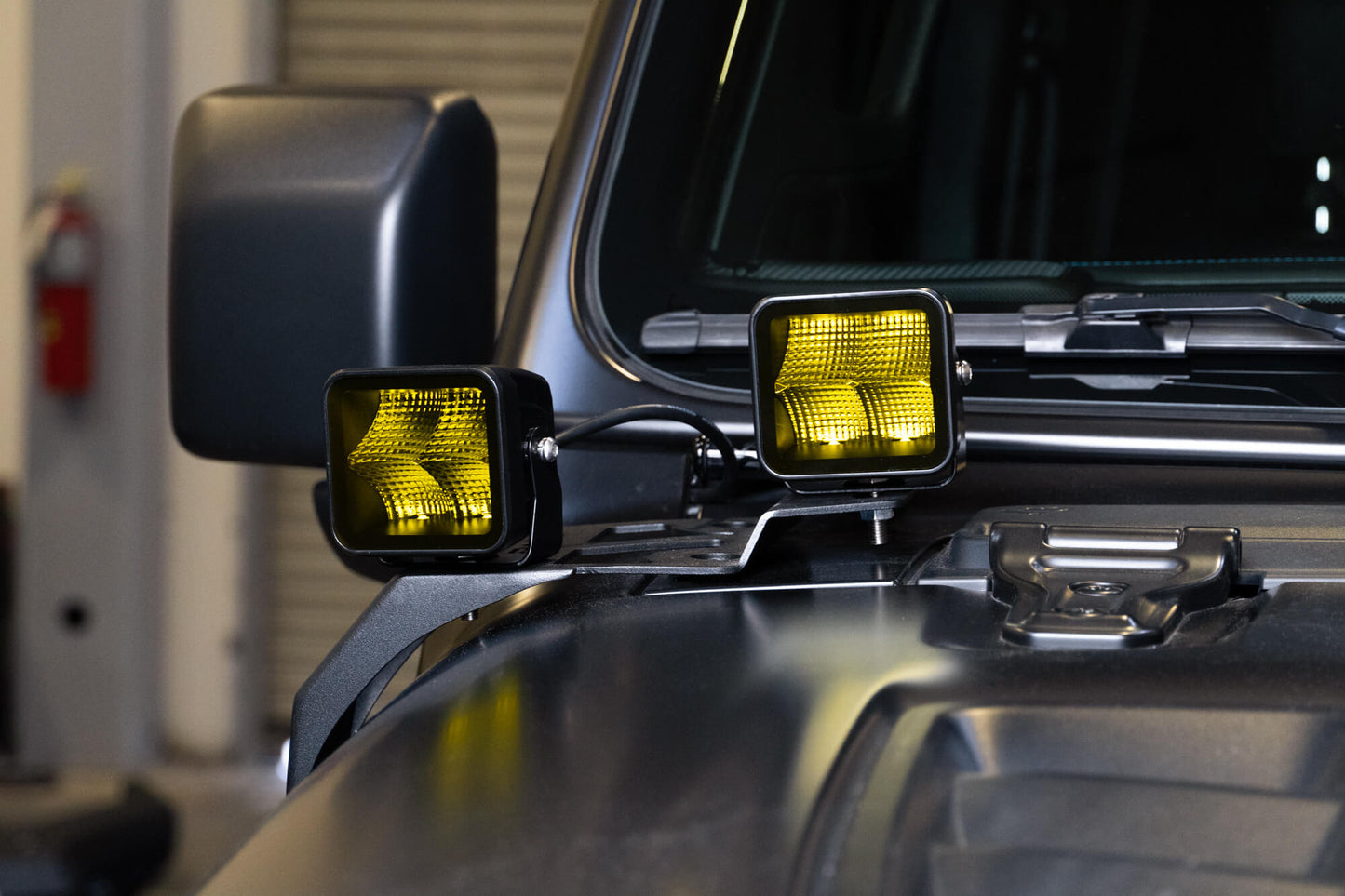 DV8 Offroad 3インチ Eliteシリーズ LED ポッドライト アンバー