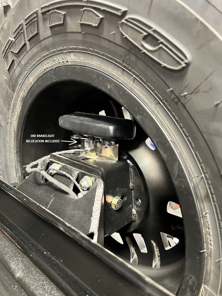 EVO Manufacturing  ヘビーデューティー スペアタイヤキャリア (JL)