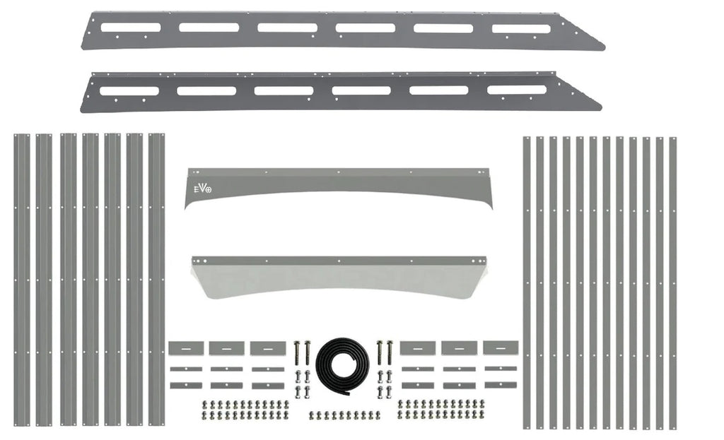 EVO Manufacturing フルアルミニウムルーフラック (JL)