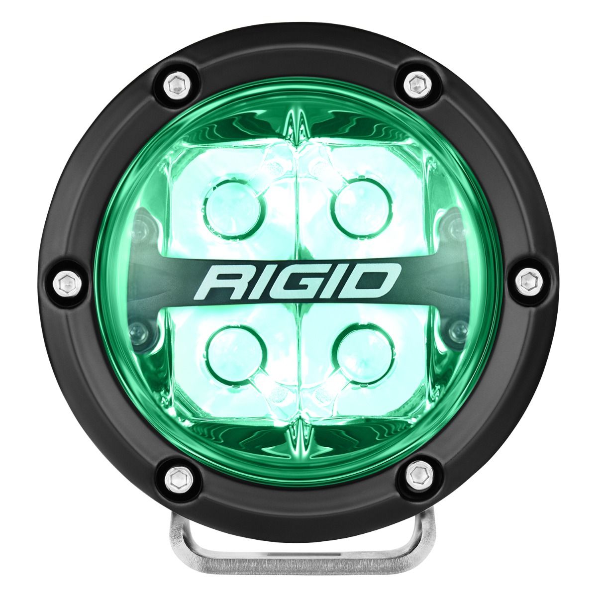 Rigid Industries リジッド 360シリーズ RGBW 4インチ スポットオプティック ライト（RGBWバックライト搭載）