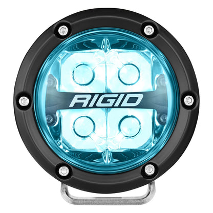 Rigid Industries リジッド 360シリーズ RGBW 4インチ スポットオプティック ライト（RGBWバックライト搭載）