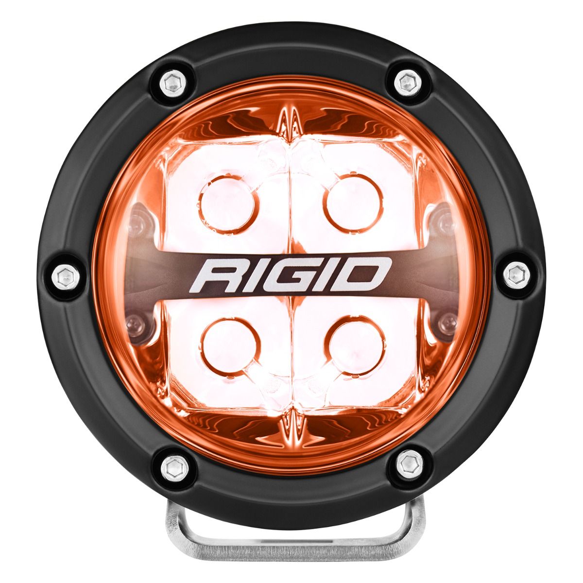 Rigid Industries リジッド 360シリーズ RGBW 4インチ スポットオプティック ライト（RGBWバックライト搭載）