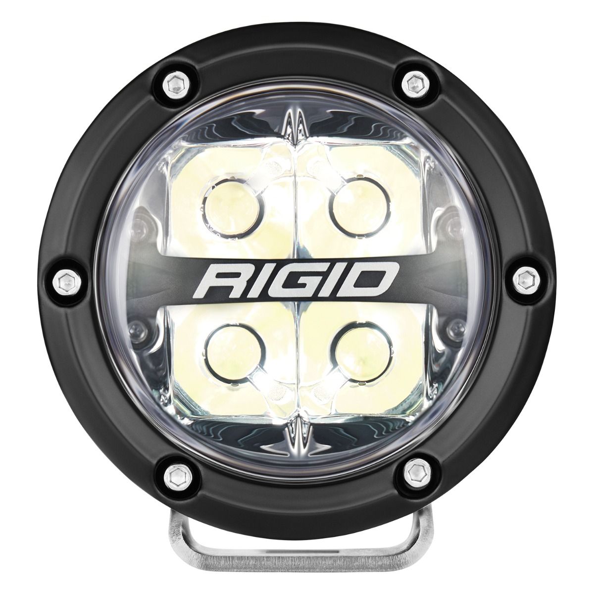 Rigid Industries リジッド 360シリーズ RGBW 4インチ スポットオプティック ライト（RGBWバックライト搭載）