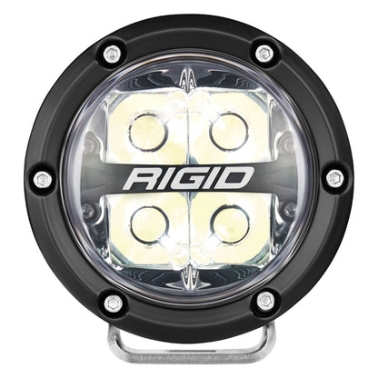 Rigid Industries リジッド 360シリーズ RGBW 4インチ スポットオプティック ライト（RGBWバックライト搭載）