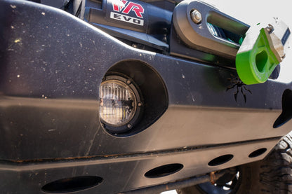 Rigid Industries リジッド 360シリーズ RGBW 4インチ スポットオプティック ライト（RGBWバックライト搭載）