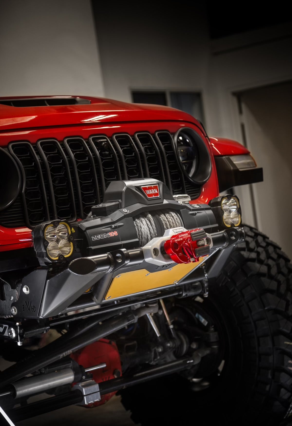 EVO Manufacturing 【フロント】KSPEC Pre Runner Winch Tube Bumper