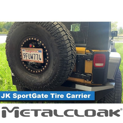 Metalcloak メタルクローク "Sport Gate" タイヤキャリア  (JK)