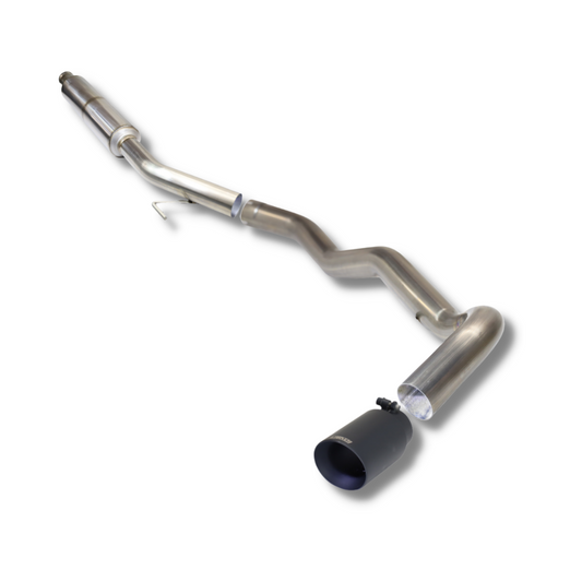 Carven Exhaust 2020-2025 Jeep Gladiator Over Axle Dump Exit マフラー (JTグラディエーター)
