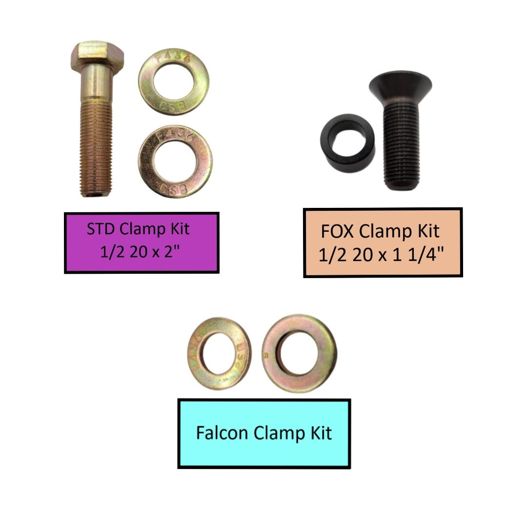Apex Chassis 2インチタイロッド用 FOX ATS スタビライザー用 クランプ (JL/JT/JK)