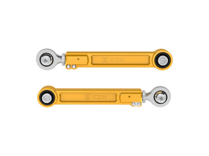 ICON VEHICLE DINAMICS ビレット リアアッパーリンクキット ゴールドアルマイト (ランクル250/3rdタンドラ/Sequoia/Tacoma/GX550/4Runner用)