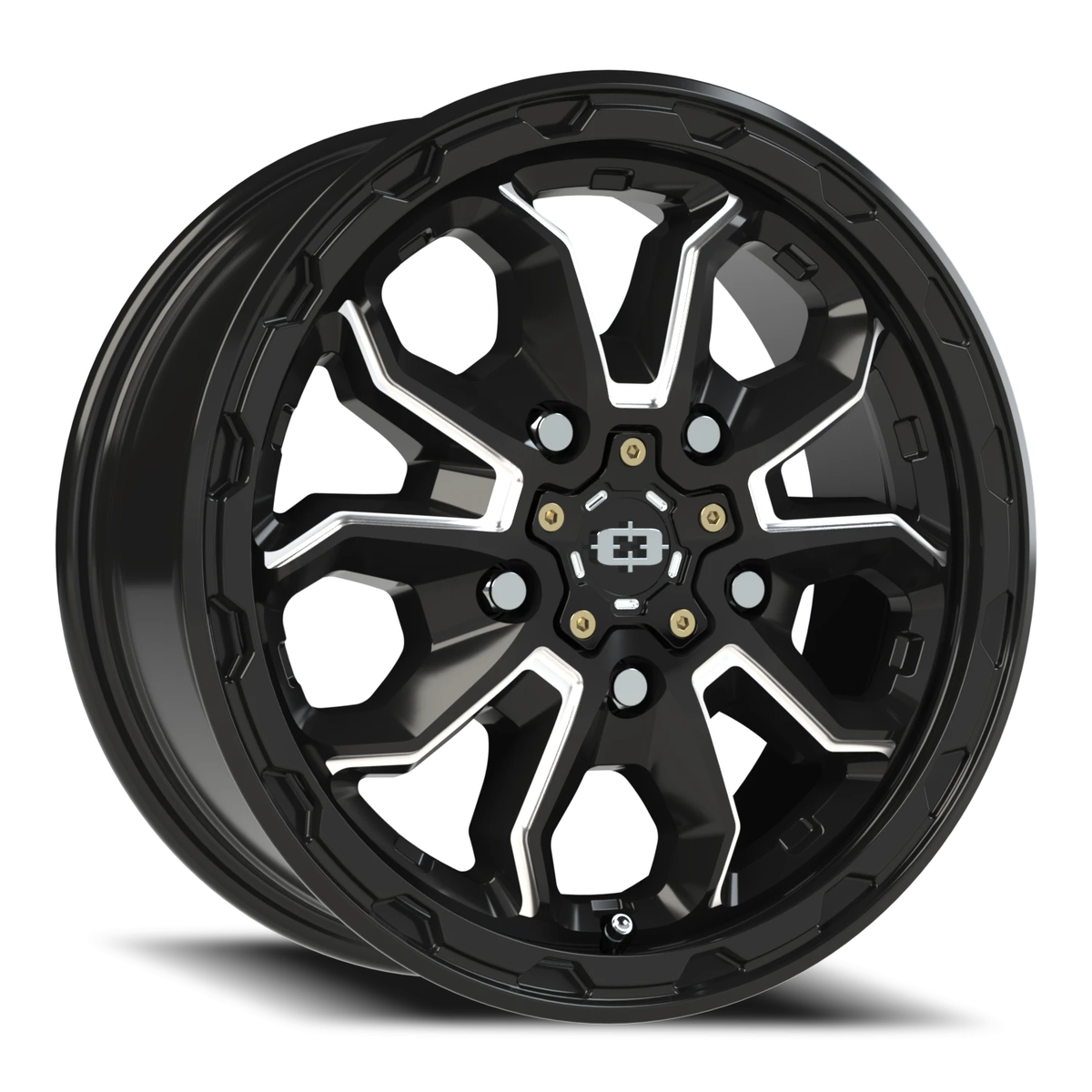 Vision Wheel ビジョンホイール 410 Korupt Van GBMS | Gloss Black Milled Spoke