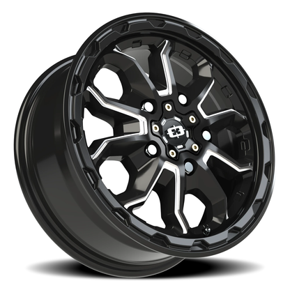 Vision Wheel ビジョンホイール 410 Korupt Van GBMS | Gloss Black Milled Spoke