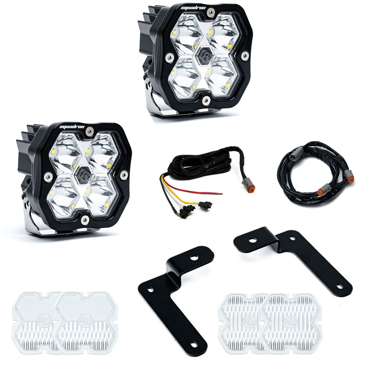 Baja Designs JL/JT専用 スクワドロン 2.0 スポーツ Aピラーライトキット (JL/JT)