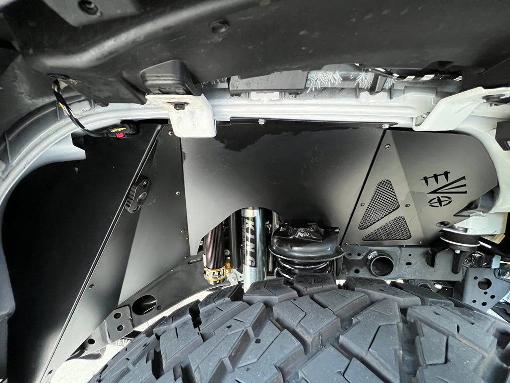 EVO Manufacturing  フロントアルミニウムインナーフェンダー (JL392)