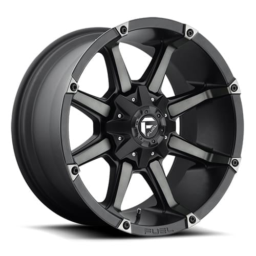 Fuel Off Road  フューエルオフロード ホイール COUPLER D556  | Black & Machined with Dark Tint (2nd タンドラ専用)