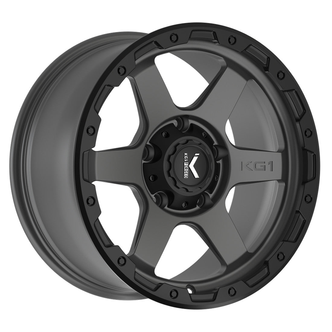 KG1 FORGED ホイール KO920F LAUNCH | MATTE ANTHRACITE BLACK RING