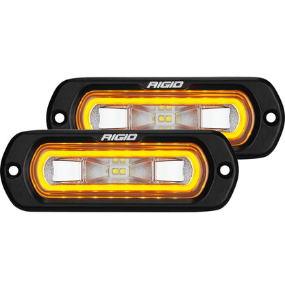 Rigid Industries SR-Lシリーズ スプレッダー フラッシュマウント LEDライト Halo搭載 ペア