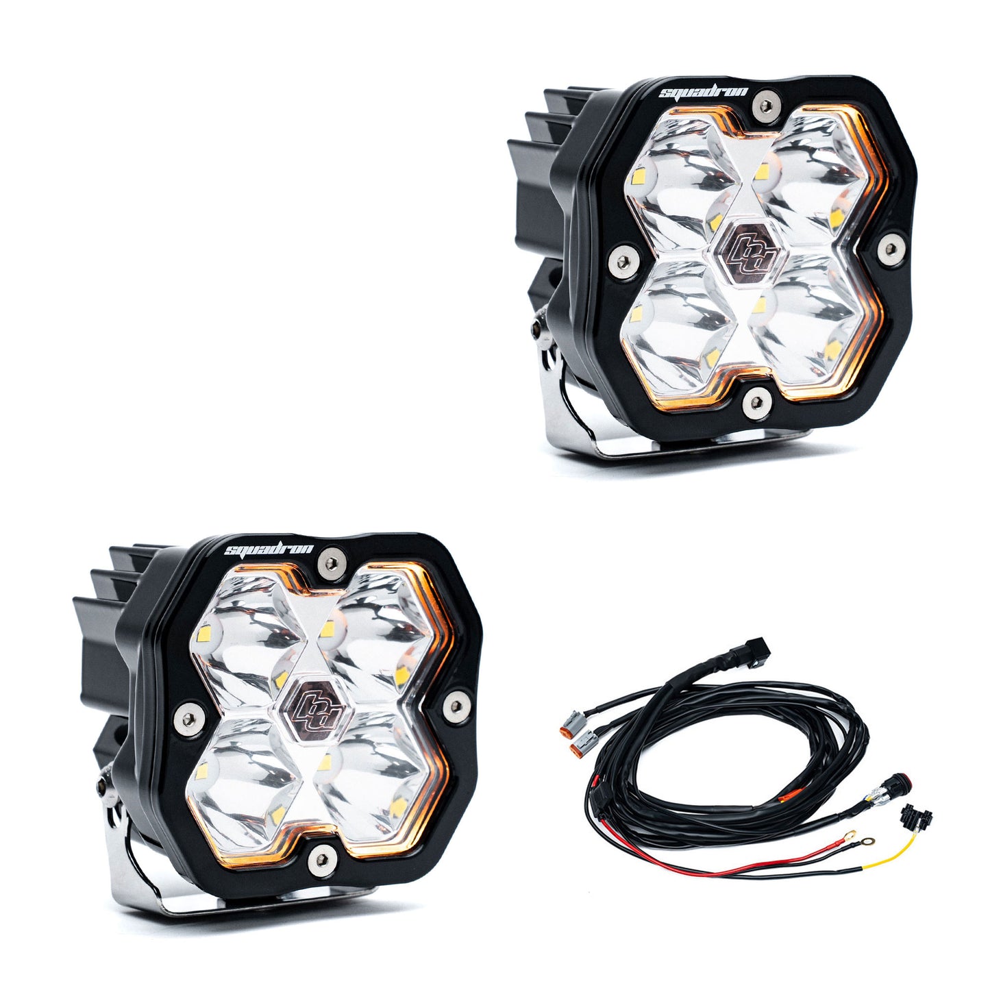 Baja Designs スクワドロン 2.0 スポーツ LED AUXライト ペア