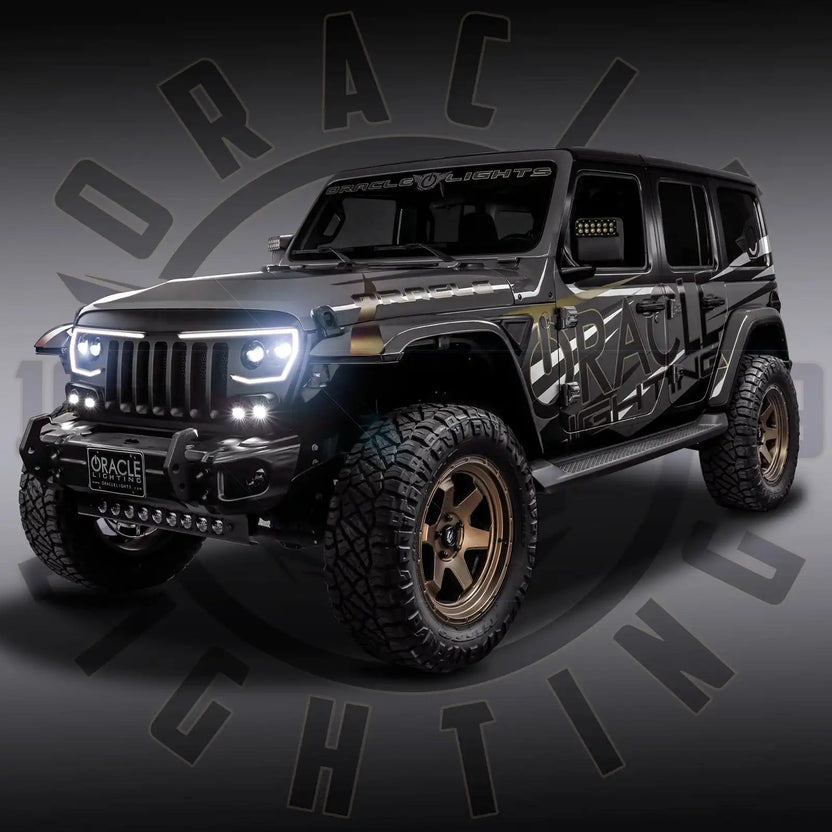 Oracle Lighting JL/JT用 VECTOR Pro Series II フルLEDグリル (ヘッドライト＆DRL一体型)
