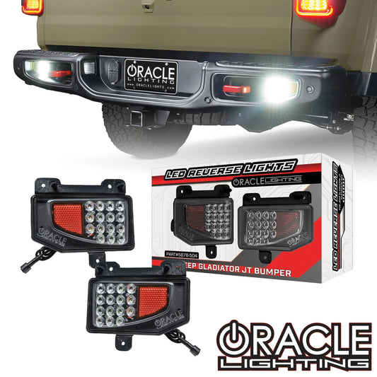 Oracle Lighting リアバンパー用 LEDリバースライト (JTグラディエーター)