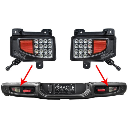 Oracle Lighting リアバンパー用 LEDリバースライト (JTグラディエーター)