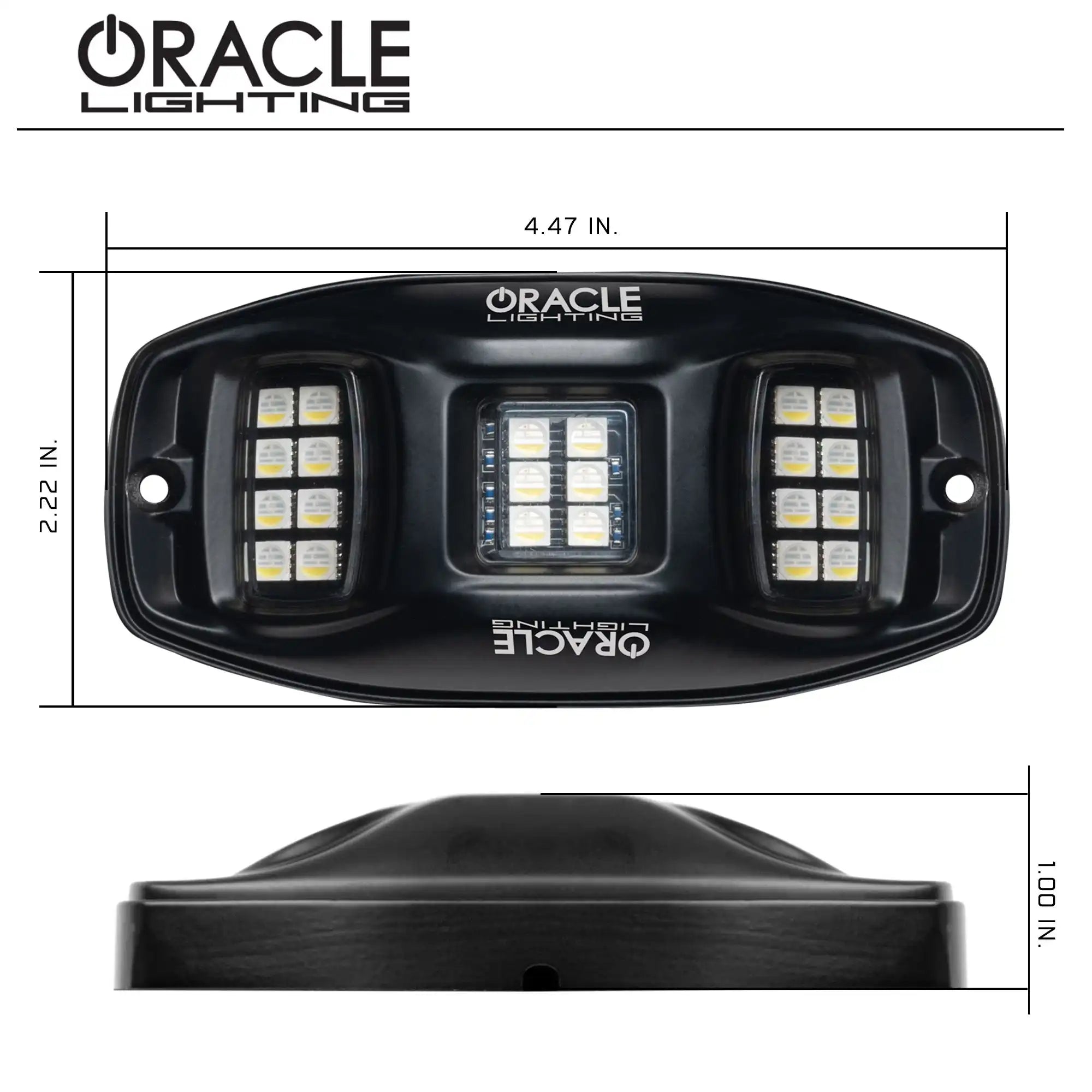 Oracle Lighting カラーシフト RGB+W ロックライトキット