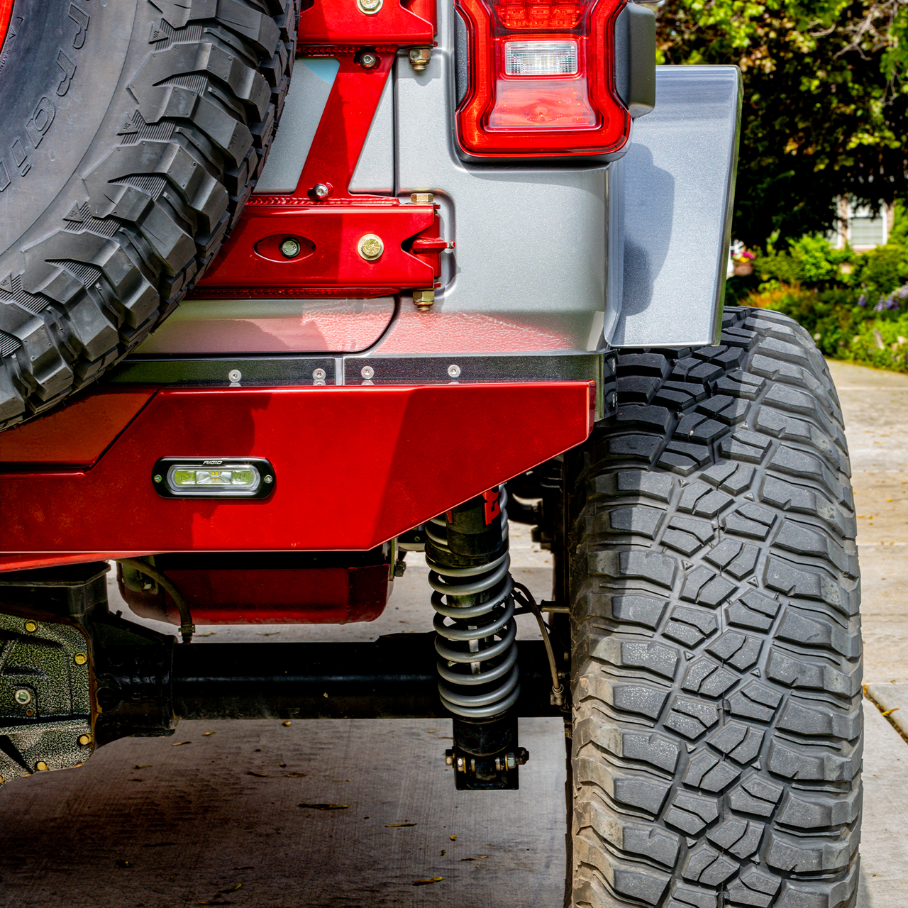 SAVVY OFFROAD サヴィーオフロード クローラー ライト アルミニウム リアバンパー (JL)