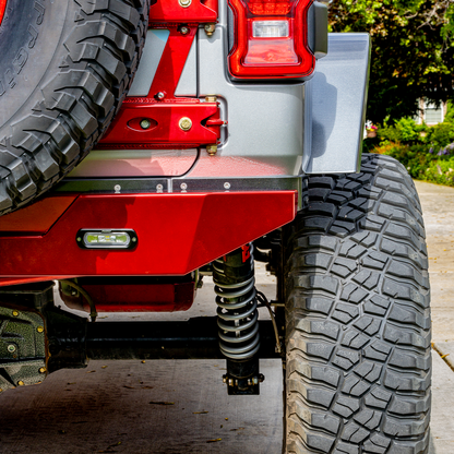 SAVVY OFFROAD サヴィーオフロード クローラー ライト アルミニウム リアバンパー (JL)