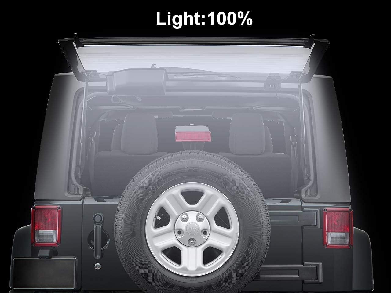 テイルゲートガラス LEDライト カーゴライト (JL、JKラングラー)