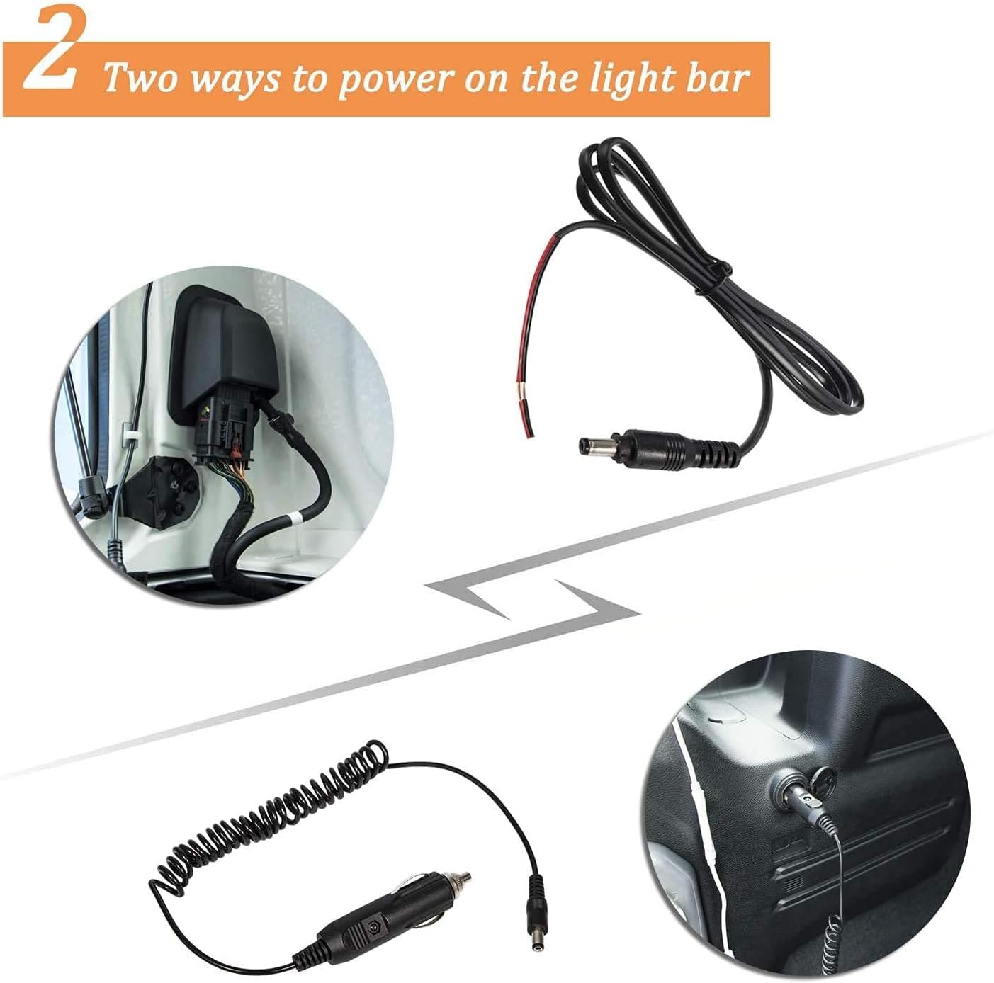 テイルゲートガラス LEDライト カーゴライト (JL、JKラングラー)