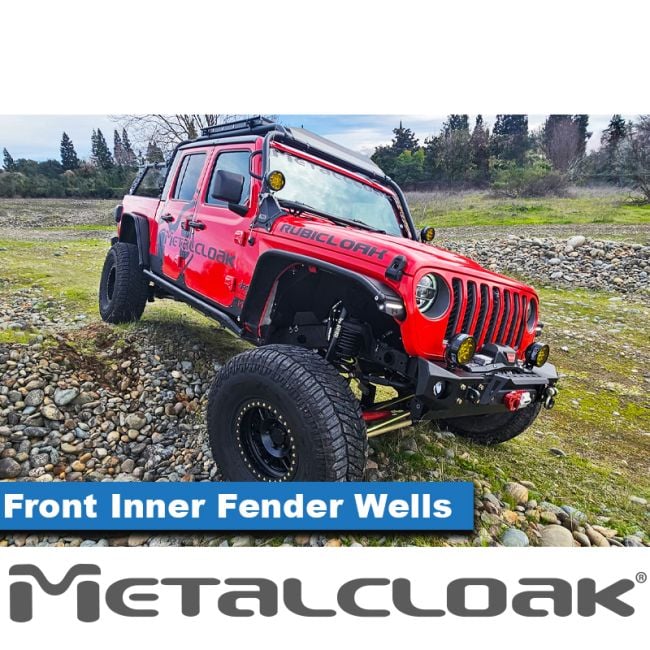 Metalcloak メタルクローク Overland アルミニウム インナーフェンダー